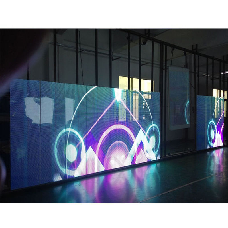 4K Display LED trasparente e sottile pannello multicolore ad alta definizione