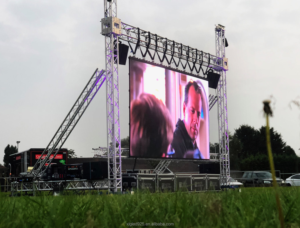 Pratico noleggio schermi video, schermo LED impermeabile per noleggio palcoscenico