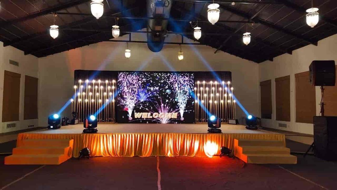 Anti-acqua SMD Noleggio LED Display Wall Multiuso a colori