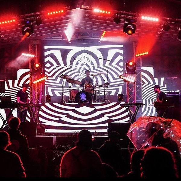 P2.97 64x64 Rental LED Display Screen SMD1921 a colori per il palco