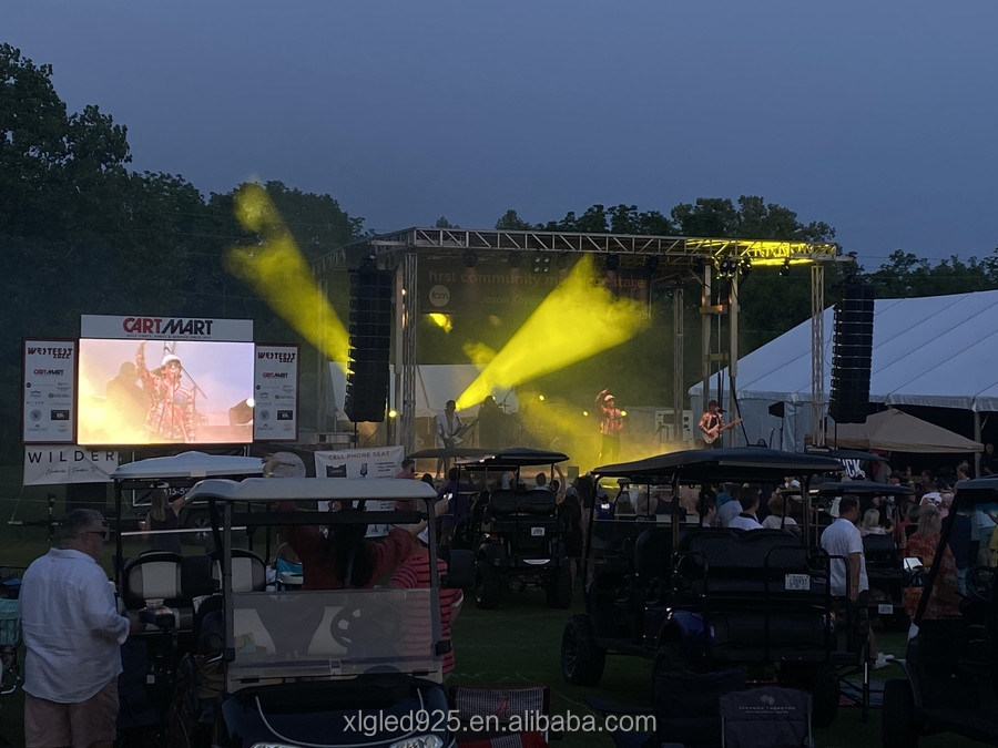 64x64 Staggio LED Panel Screen Rental Multipurpose Full Color P3.91mm