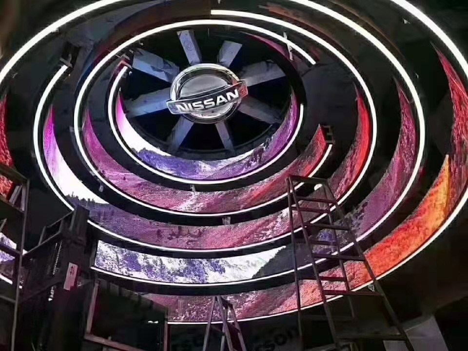 5V 60A Display video LED esterno, schermo LED multicolore Panello esterno