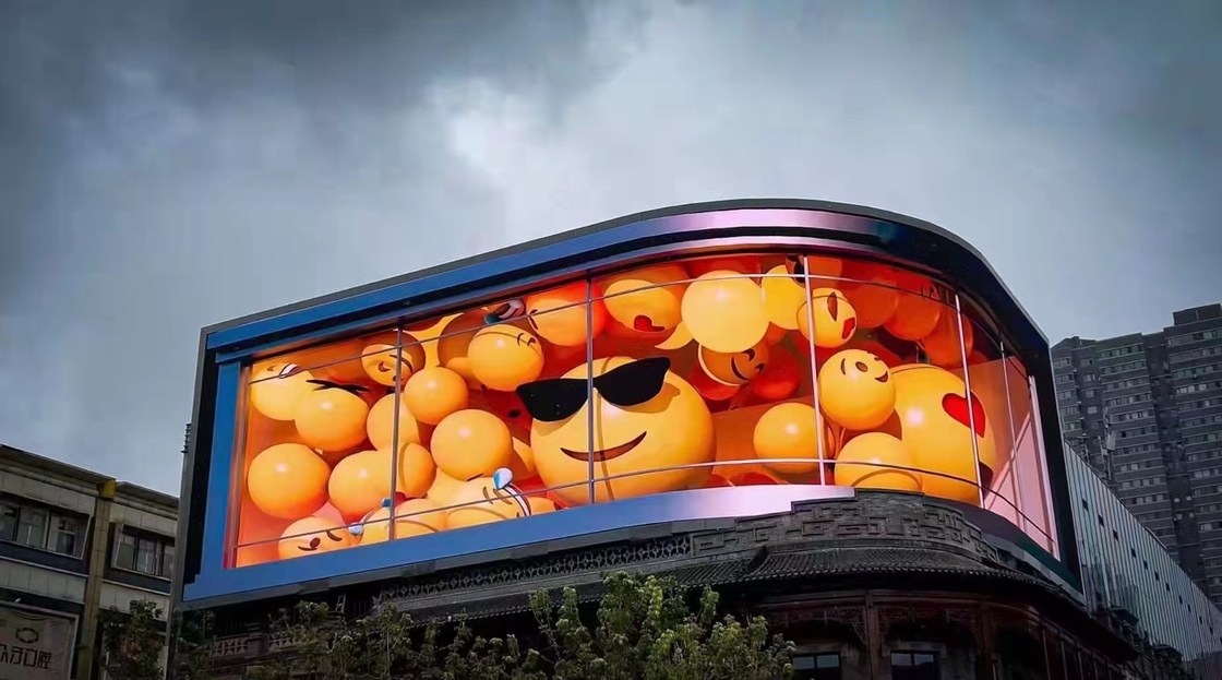 Pubblicità schermi LED esterni SMD1921 P4.81 P3.91 P2.064 Pixel Pitch 4.81mm