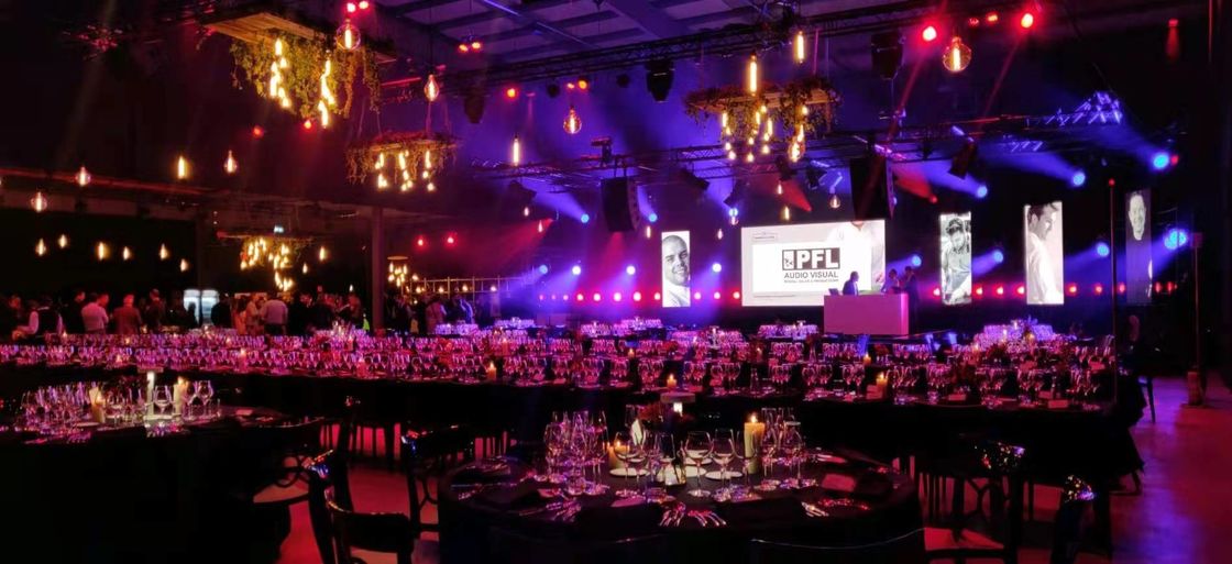 Scenario Indoor LED Display Screen 500X500mm Gabinetto P2.6 P2.9 P3.9 P5.95