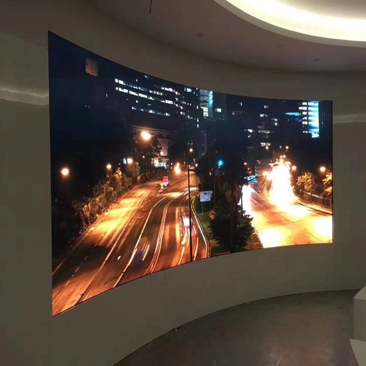 Display video a parete a LED P3.91 impermeabile multicolore per interni all'aperto