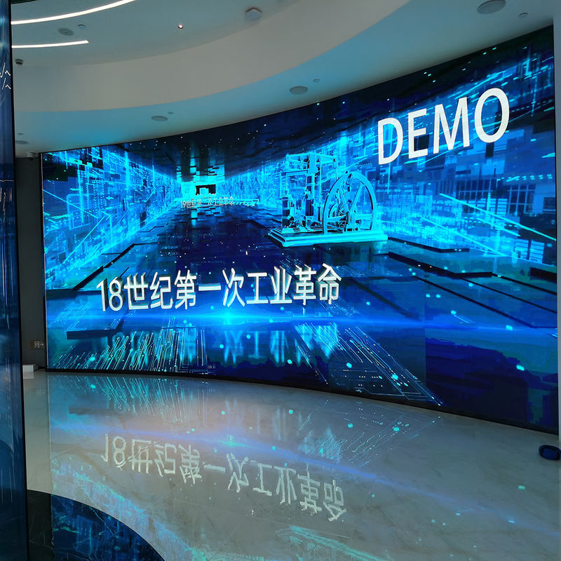 3840HZ Curve Concerto Video Wall, SMD1515 LED Screen Per Spettacolo