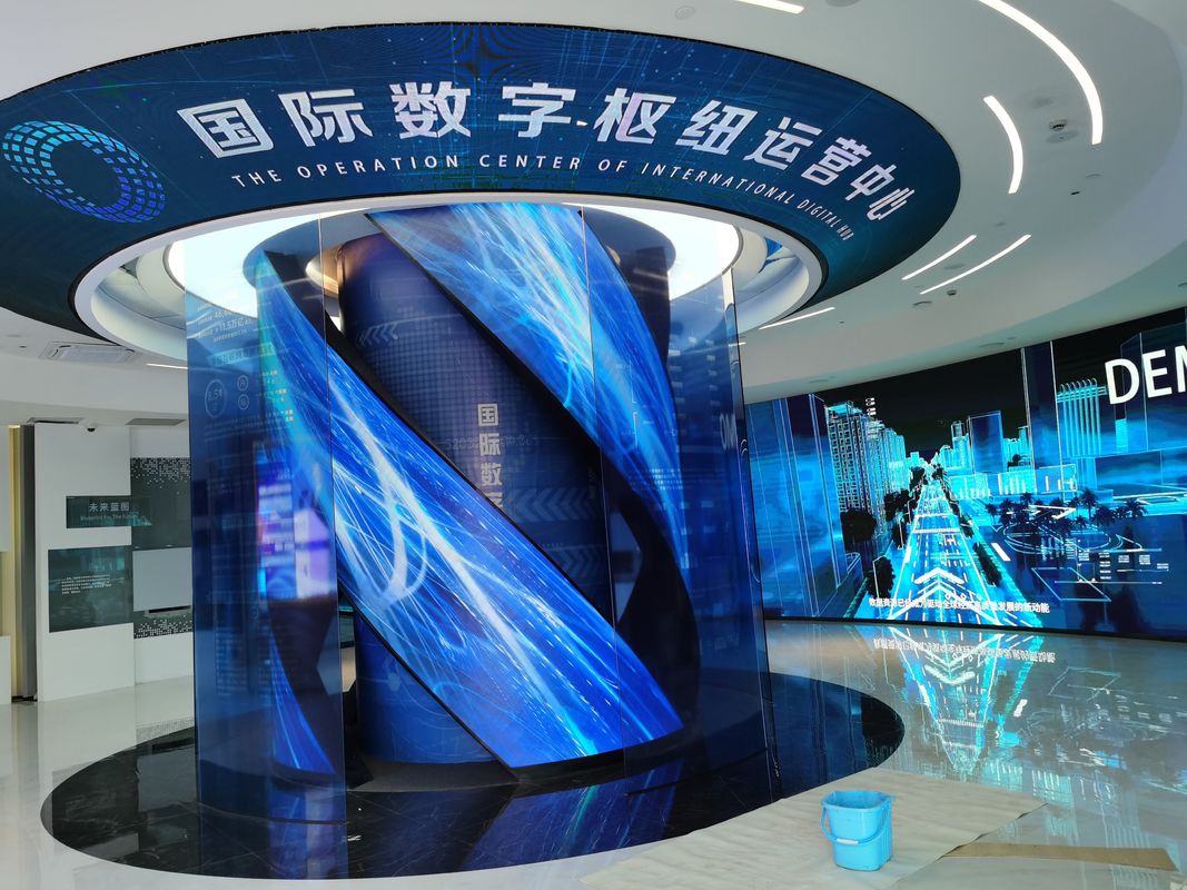 3840HZ Curve Concerto Video Wall, SMD1515 LED Screen Per Spettacolo