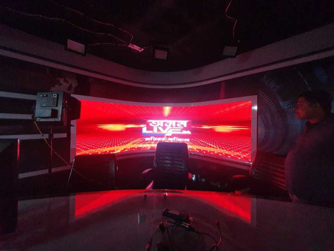 Display LED RGB HD per eventi di palcoscenico multicolore flessibile per concerti