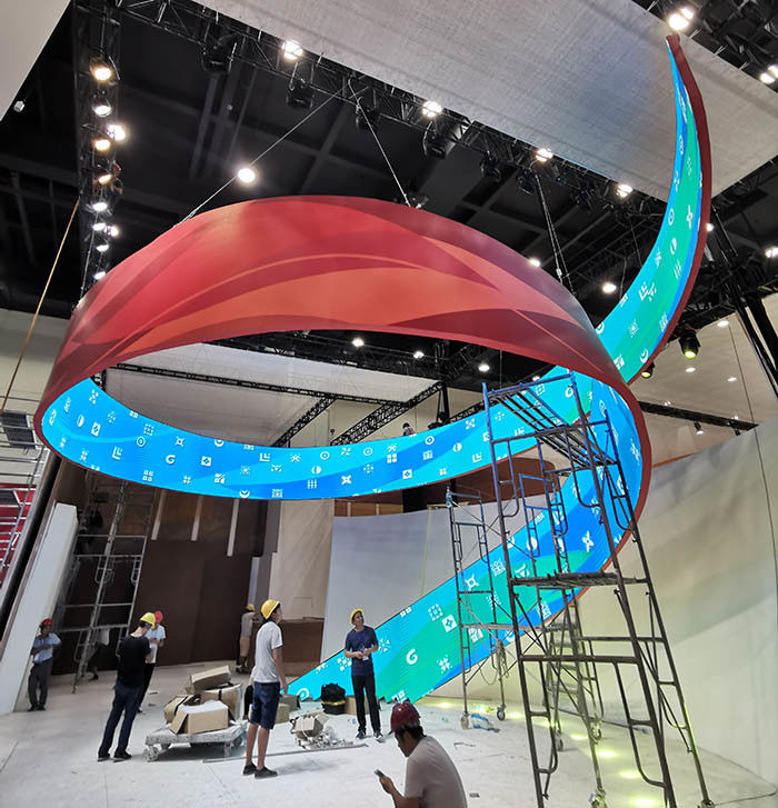 Tecnologia di schermo commerciale innovativa P2.5, schermo LED a colori interni fissi