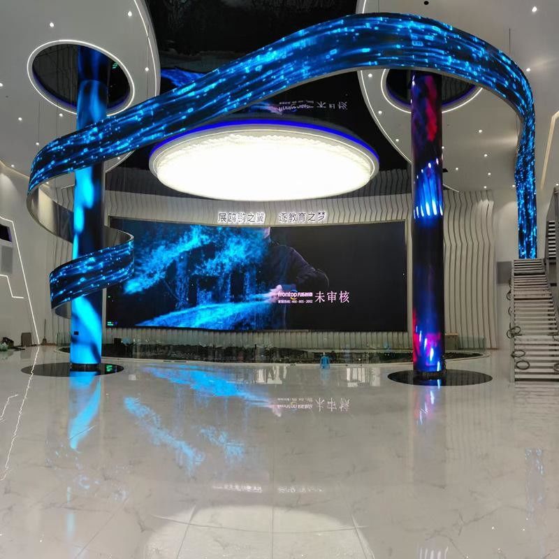 Tecnologia di schermo commerciale innovativa P2.5, schermo LED a colori interni fissi