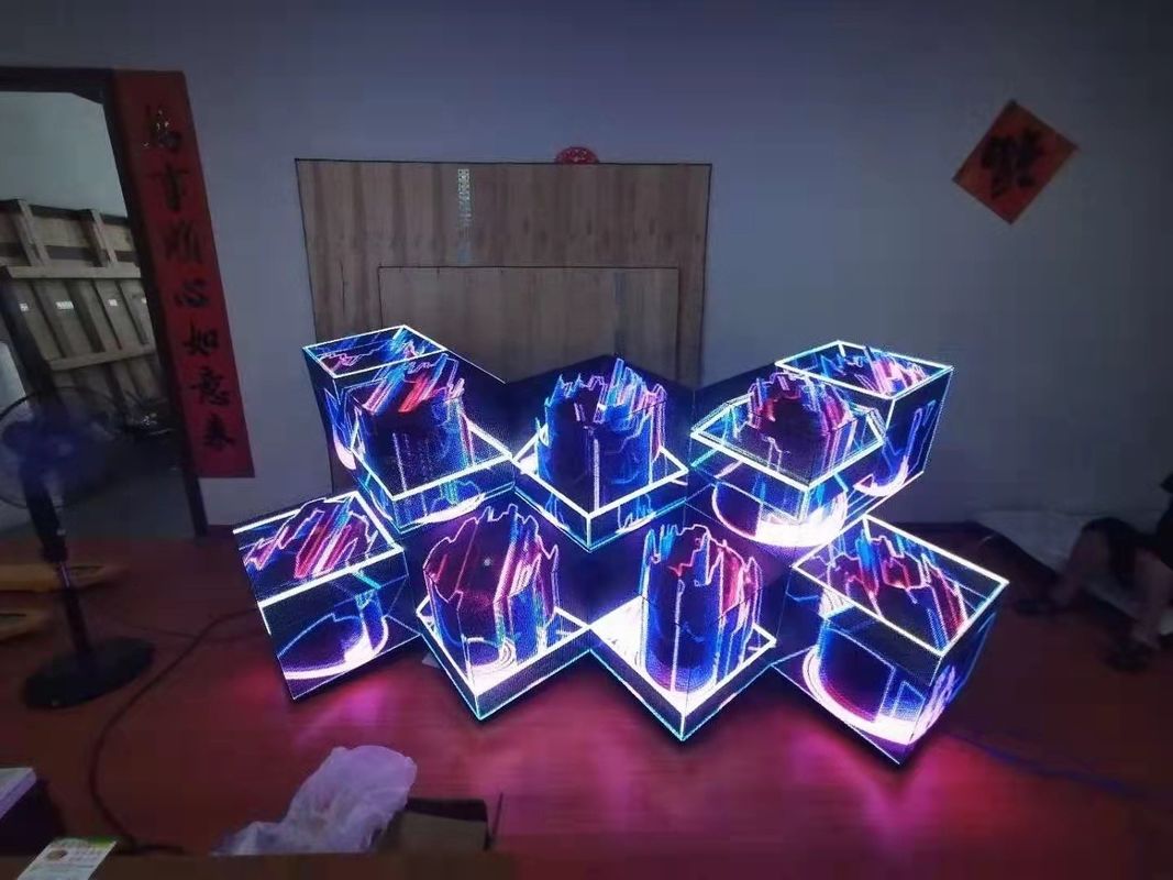 Display LED leggero e flessibile Parete dello schermo Multicolore 2 mm Pitch dei pixel